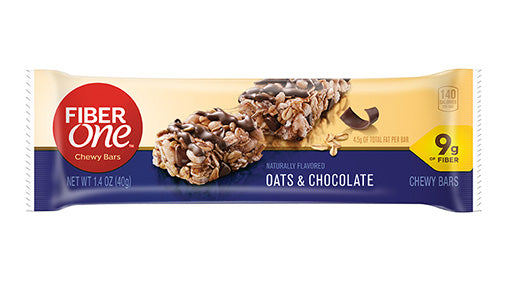 Fiber One Oats & Chocolate Chewy Bars, 36 ct