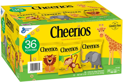 Cheerios Cereal Pouches, 36 ct