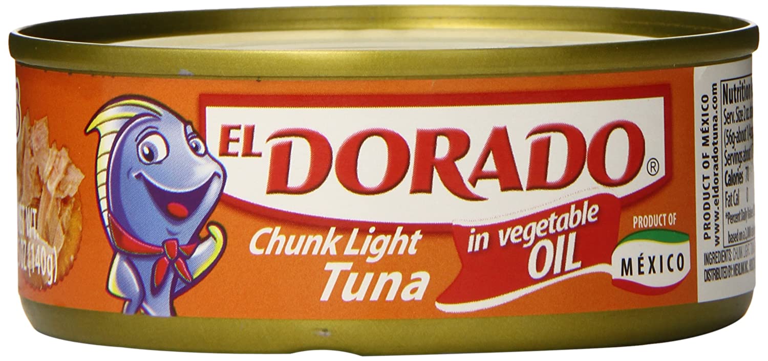 El Dorado Chunk Light Tuna In Vegetable Oil , 5 oz