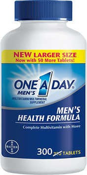 Bayer One A Day Men's Health Formula, 300 ct