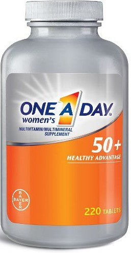 Bayer One A Day Women's Complete Multivitamin  50+ Tablets, 220 ct