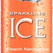 Sparkling Ice Flavored Sparkling Water, Peach Nectarine, 24 x 17 oz