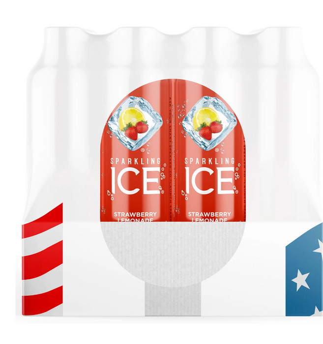 Sparkling Ice Cheers to Herous Pack 2022 Lemonade Pack, Variety Pack , 24 x 17 oz