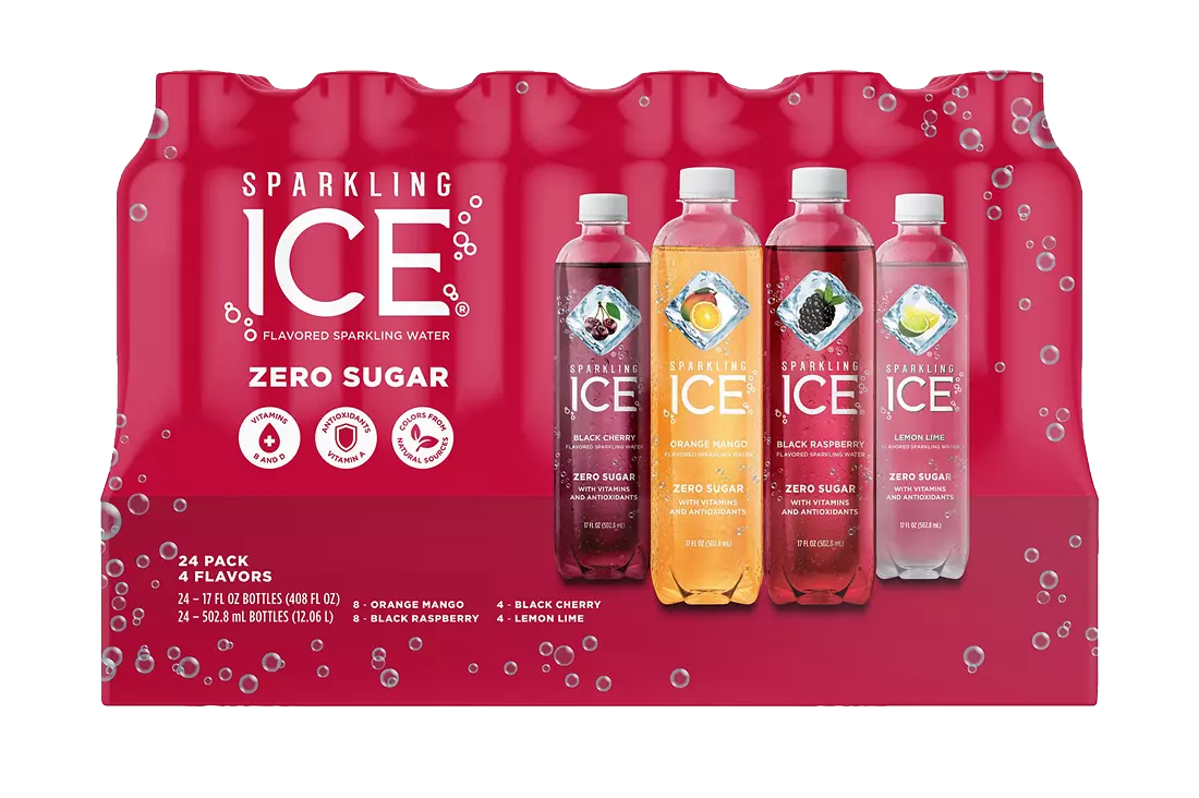 Sparkling Ice Flavored Spring Water, Assorted, 24 x 503 ml