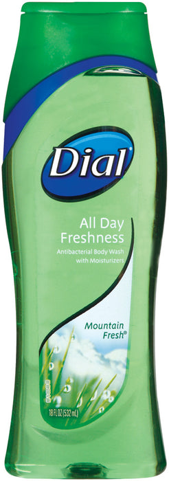Dial All Day Freshness Antibacterial Body Wash, 16 oz