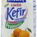 Lifeway Real Low-Fat Kefir Cultured Milk Smoothie, Peach, Probiotic, 32 oz