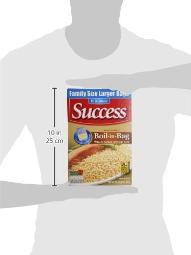 Success Boil-in-Bag Pre Cooked Brown Rice, 32 oz