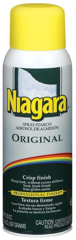 Niagara Original Spray Starch (Almidon), Crisp Professional Finish, Easy Glide Ironing, 20 oz