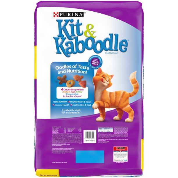 Purina Kit & Kadooble Dry Cat Food, Original , 22 lbs