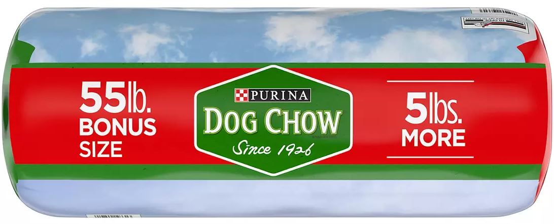 Purina Dog Chow Dry Dog Food Complete Adult With Real Chicken , 55 lbs