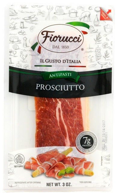 Fiorucci Prociutto Ham Slices, 3 oz