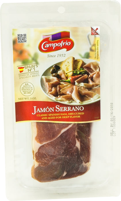 Campofrio Jamon Serrano , 3 oz