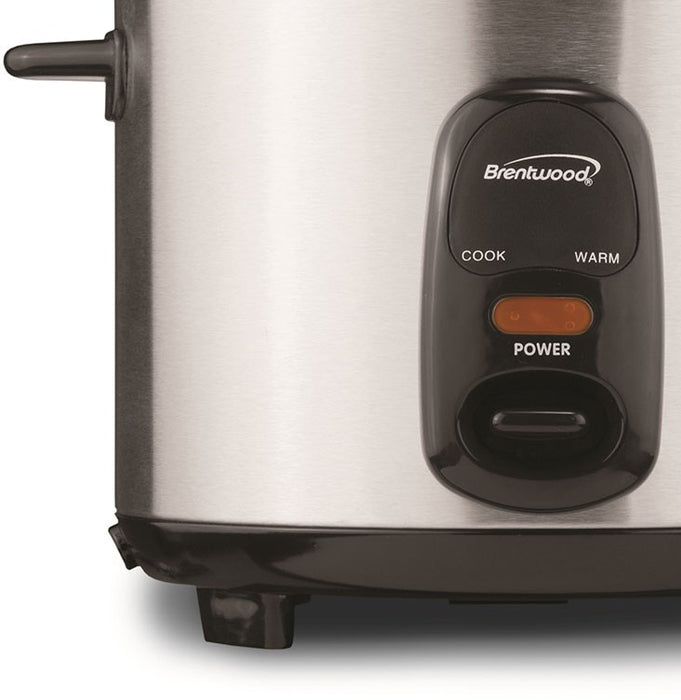 Brentwood 8 Cup Stainless Steel Rice Cooker , Model #TS-15 