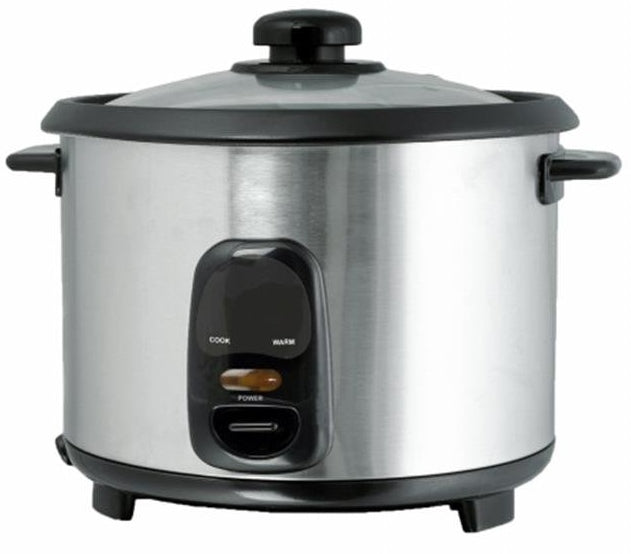 Brentwood 10-Cup Stainless Steel Rice Cooker, 1.8 L