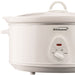 Brentwood 6.5 Quart Slow Cooker, White, Model #SC-145W