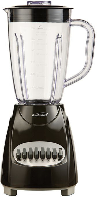 Brentwood 12-Speed + Pulse Blender, Black, Model #JB-220B