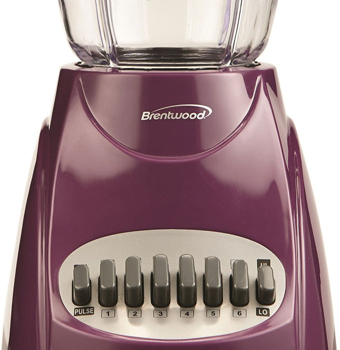 Brentwood 12-Speed + Pulse Blender, Purple, Model #JB-220PR