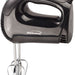 Brentwood Lightweight 5-Speed Electric Hand Mixer, Black, Model #HM-44