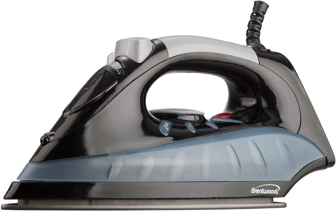 Brentwood Steam Iron, Black, Model#: MPI-62