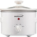 Brentwood 1.5 Quarts Slow Cooker, White, Model #SC-115W 