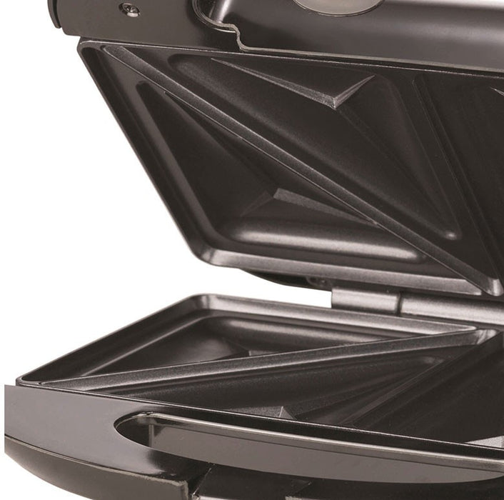 Brentwood Non-Stick Compact Dual Sandwich Maker, Black, Model #TS-240B