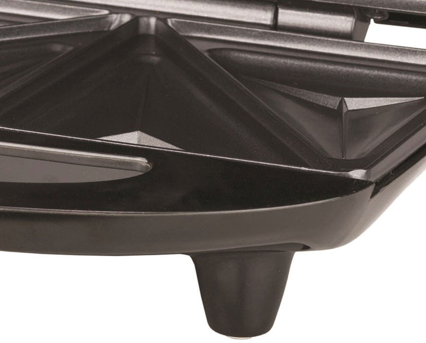 Brentwood Non-Stick Compact Dual Sandwich Maker, Black, Model #TS-240B