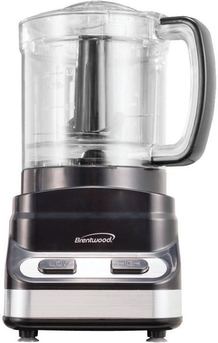 Brentwood 3 Cup Mini Food Processor, Black, Model #FP-547