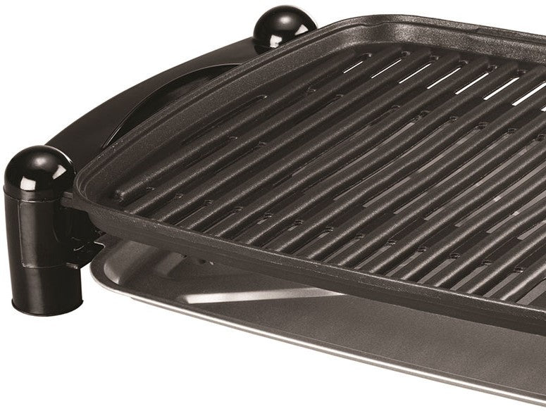 Brentwood Non-Stick Electric Indoor Grill & Griddle, Black, Model #TS-640