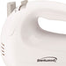 Brentwood Lightweight 5-Speed Electric Hand Mixer, White, Model #HM-45