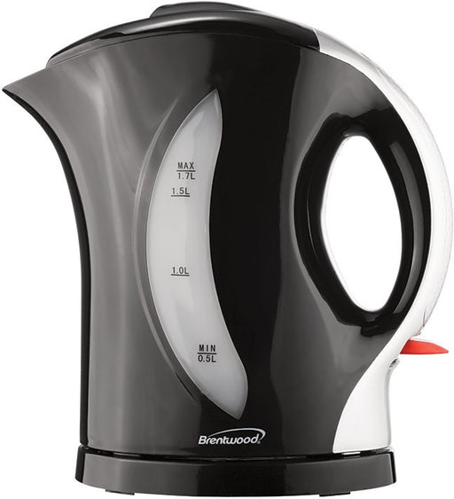 Brentwood 1.7 L Cordless Electric Kettle, Black, Model #KT-1618