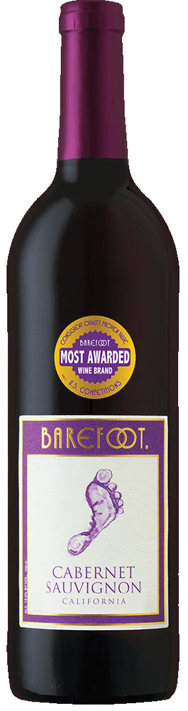 Barefoot Cabernet Sauvignon Wine, California, 750 ml