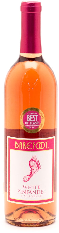 Barefoot White Zinfandel Wine, California, 750 ml