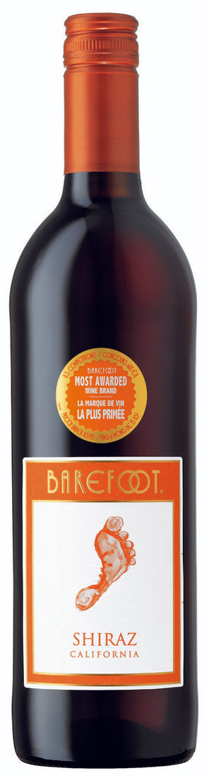 Barefoot Shiraz Wine, California, 750 ml