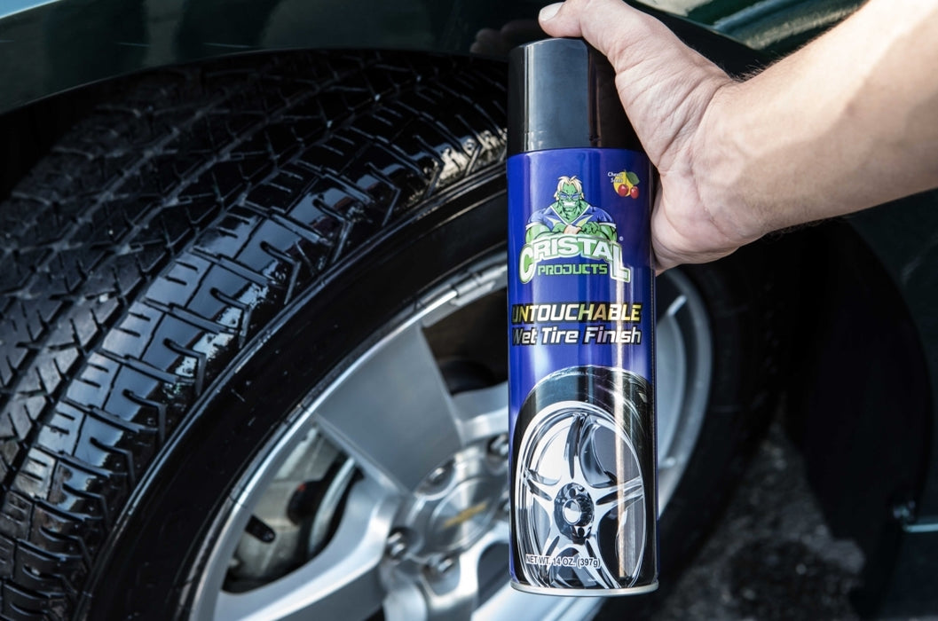 Cristal Products Untouchable Wet Tire Finish, 14 oz