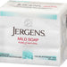 Jergens Mild Soap Bars, Pure & Natural, 3 x 3 oz