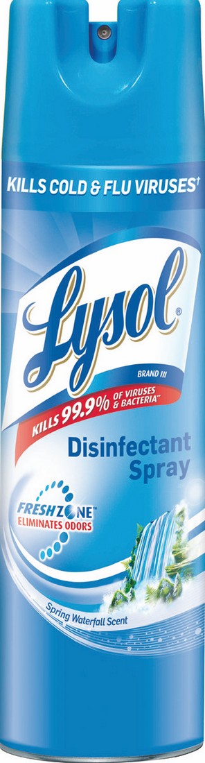 Lysol Disinfectant Spray, Spring Waterfall, 19 oz