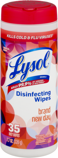 Lysol Brand New Day Disinfecting Wipes, 35 ct