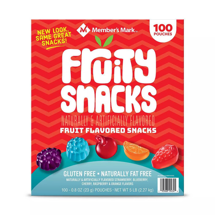 Member's Mark Fruity Snacks , 100 ct