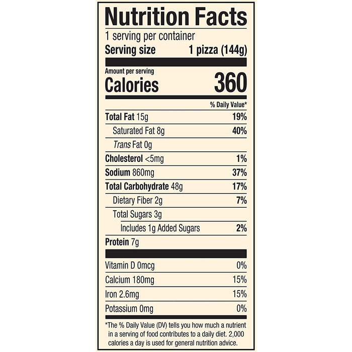 Celeste Original Frozen Cheese Pizza , 5.8 oz —