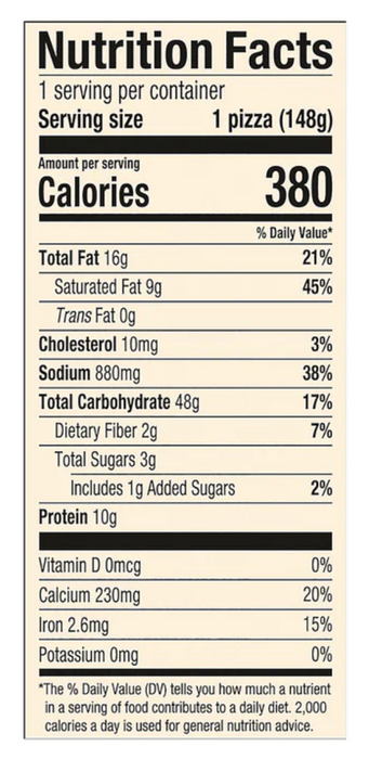 Celeste Original 4-Cheese Pizza , 5.22 oz