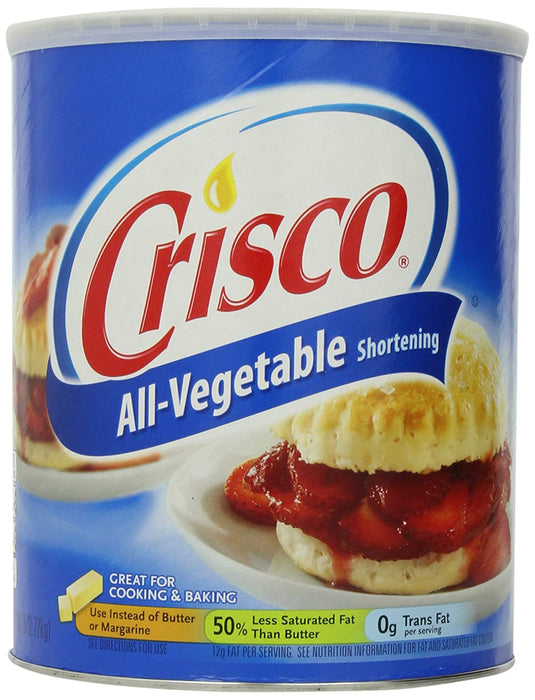 Crisco All-Vegetable Shortening , 6 lbs