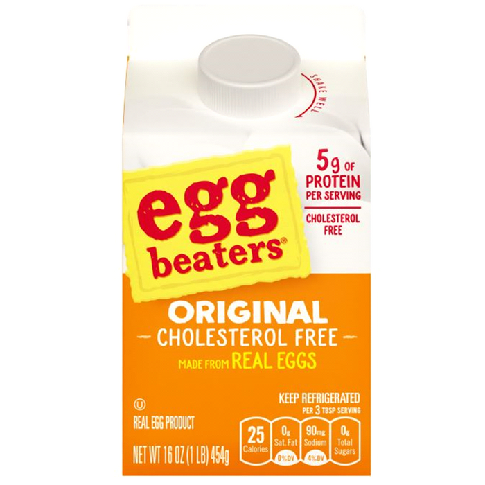 Egg Beaters Original Cholesterol Free, Made From Real Eggs , 16 oz