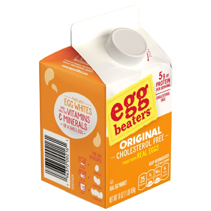 Egg Beaters Original Cholesterol Free, Made From Real Eggs , 16 oz