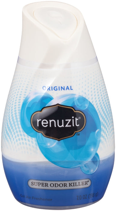 Renuzit Super Odor Killer Gel Air Freshener, Original, 7 oz