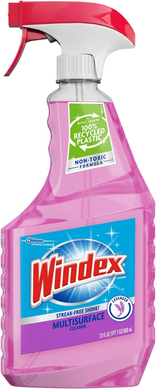 Windex Multi-Surface Cleaner, Lavender, 680 ml