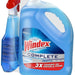 Windex Complete Glass & Multi-Surface Cleaner, Trigger Spray & Refill, 32 + 128 oz