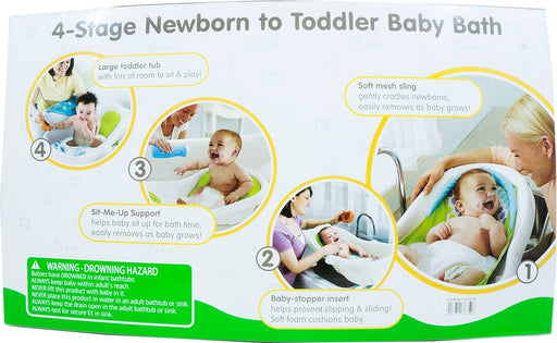 Goisco 4 Stage Toddler Baby Bath, 
