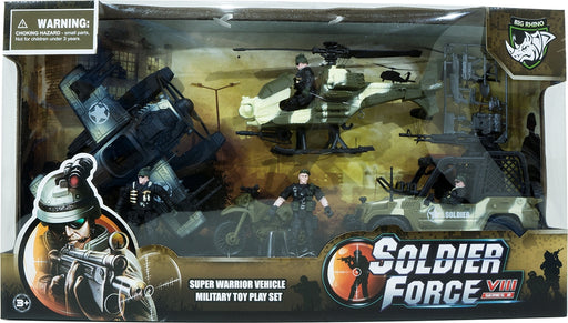 Big Rhino Soldier Force Military Set, 