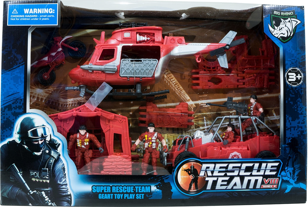 Big Rhino Rescue Team Fire Control Set, 