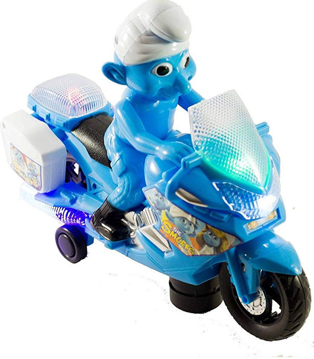 The Smurfs Motorcycle Action Figure, 10.2 x 27.9 x 20.3 cm